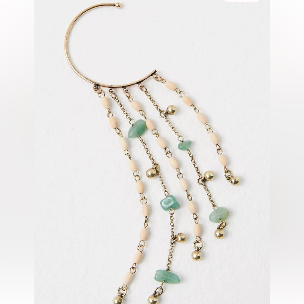 FREE PEOPLE distractions ear party NWT one ear cuff womens - Picture 2 of 4